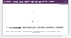 Desktop Screenshot of kraftmaid.com